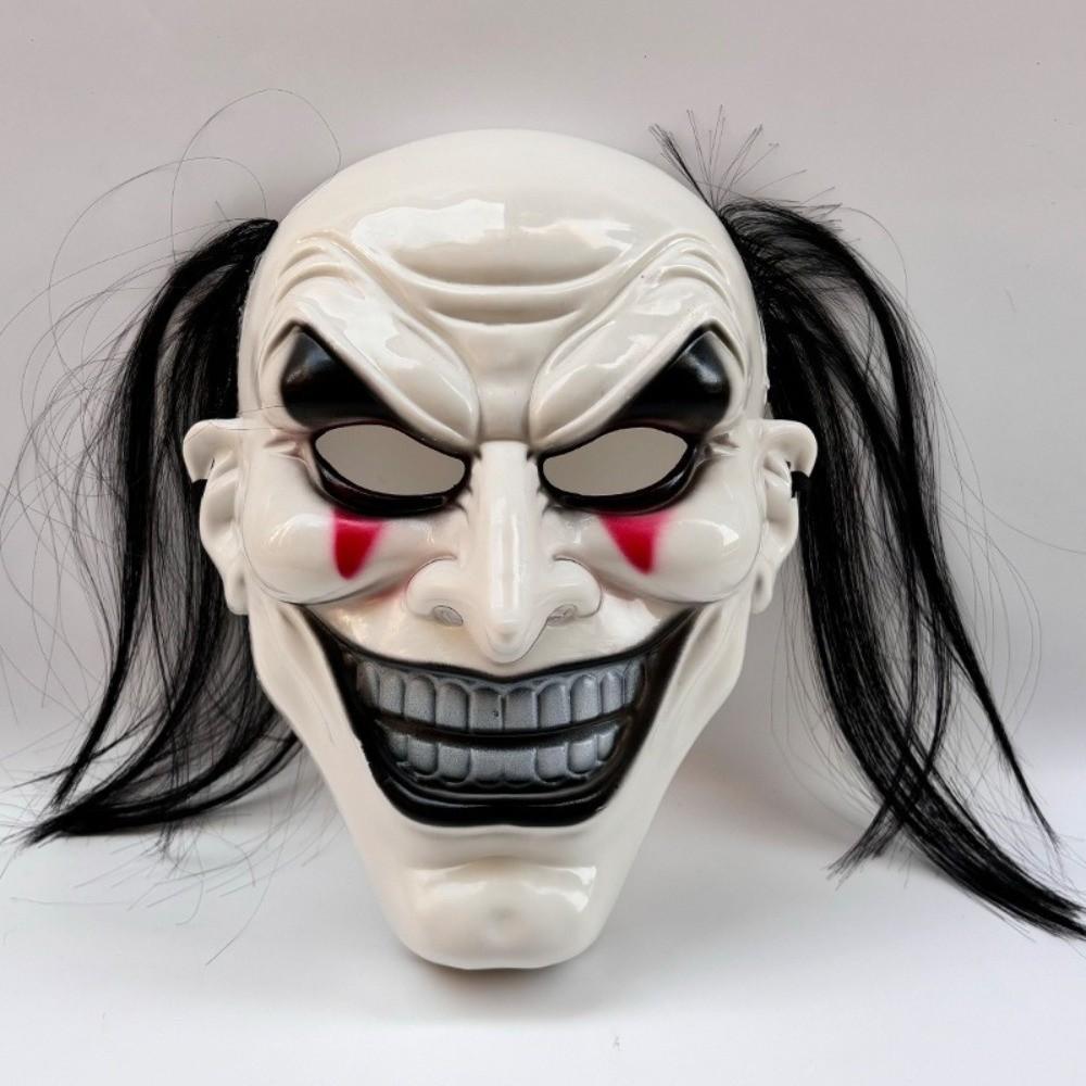 Realistic Scary Clown Mask Spooky Full Face Mask Terrifying Cosplay Mask Halloween Party