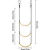 For Iatable Boat Kayak Motorboat Canoeing Auxiliary Ladder Safe Reliable Rubber Boat Pure Nylon Belt Ladder Rope Ladder