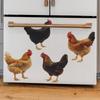 Creative Country-style Simulation Rooster Kitchen Dining Room and Home Background Decoration Wall Stickers