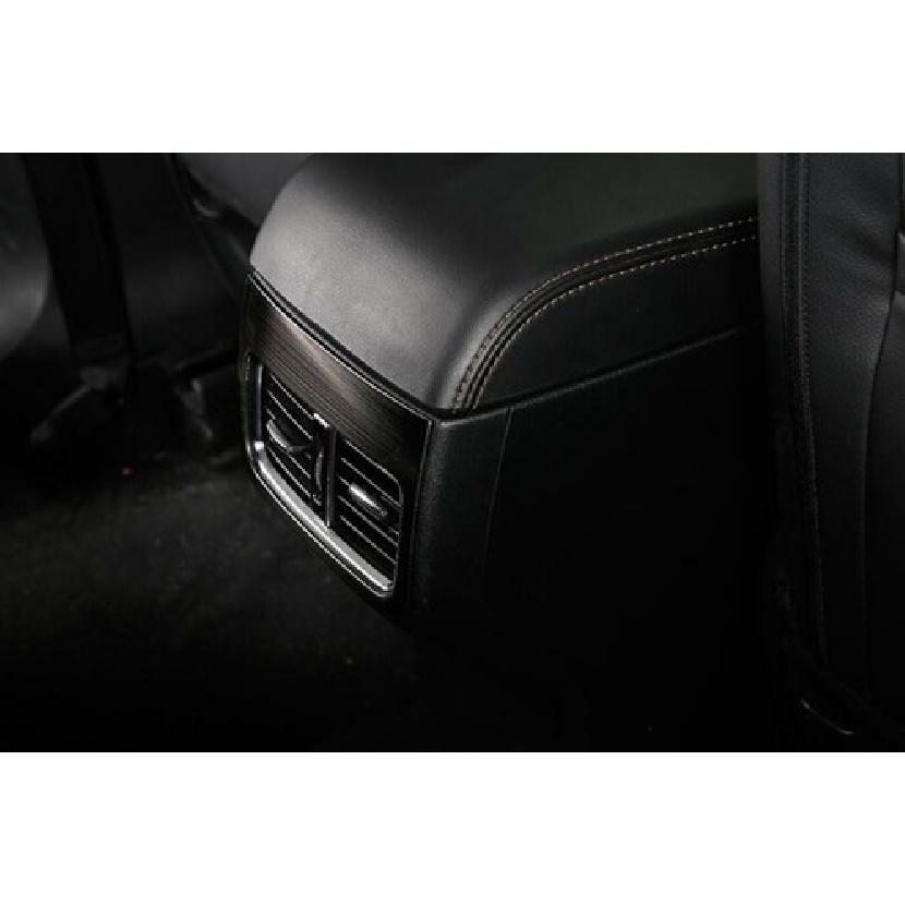 For Mazda CX-5 2017-2024 Black Titanium Rear AC Air Outlet Vent Cover Trim 2PCS
