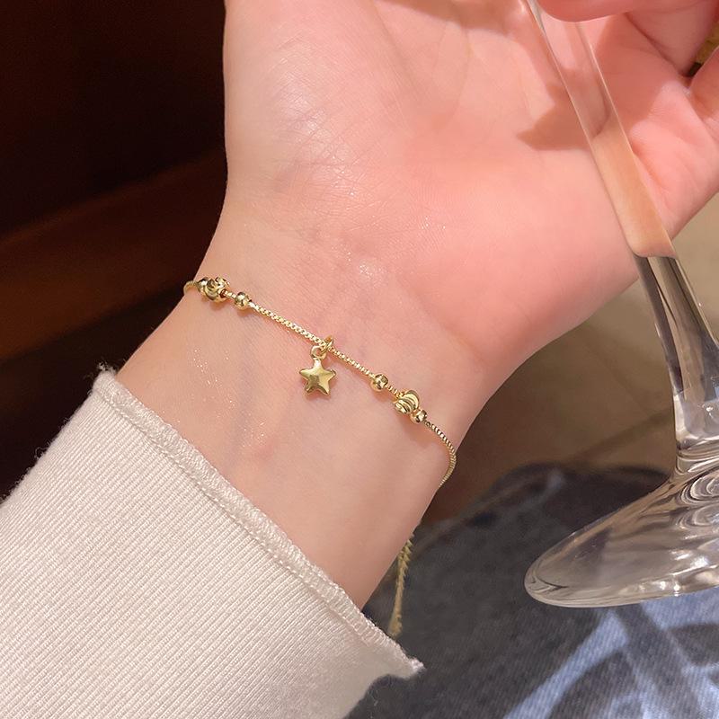 Korean Luxury Star Bracelet: Fashionable, Versatile, High-End Jewelry for Women