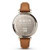 GARMIN Lily 2 Classic Tan Leather/Cream Gold [Suica-compatible model / 5 days of operation on a f...