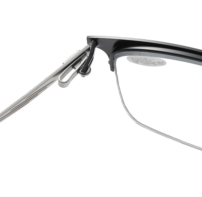 Progressive Multifocal Reading Glasses Without Suitable for Strong Sunlight and Harmful and Does Not Change Color Under Artificial Light or Indoors