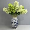 4Pc/lot 3D Latex Hydrangea Real Touch Artificial Flowers Wedding Decoration Hall Flower Arrangement Home Party Decoration Floral
