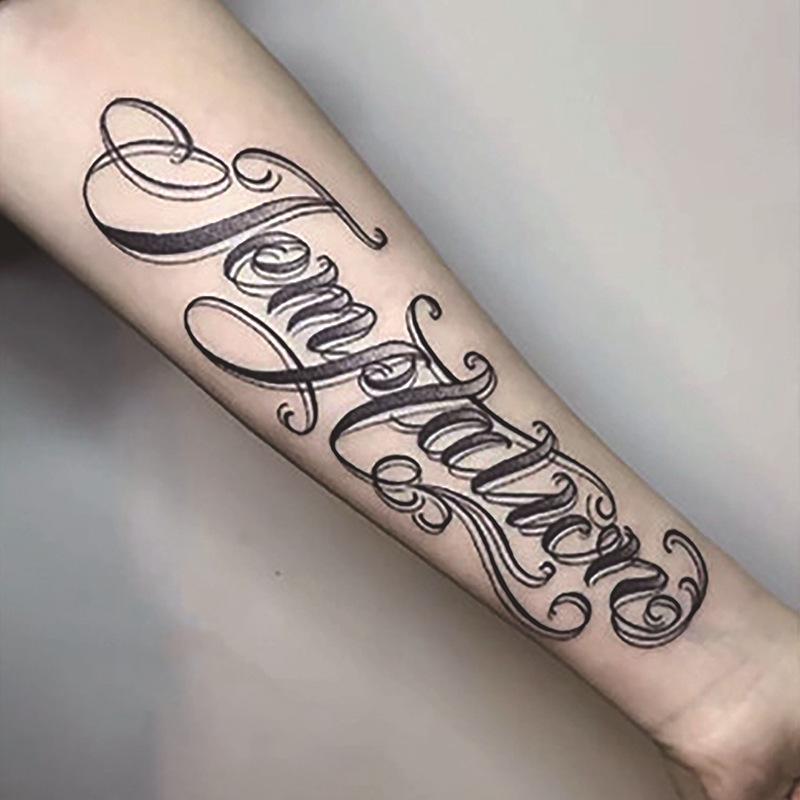 Waterproof Herbal Juice Tattoo Decals - Semi-Permanent, Non-Reflective for Men & Women’s Arms, Chest, Back
