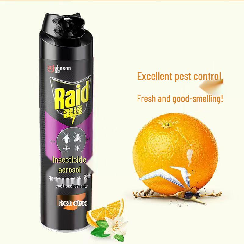 Radar Insecticide Aerosol, Fresh Scent 600ml - Effective Against Mosquitoes, Flies, and Cockroaches, Guaranteed Quality.