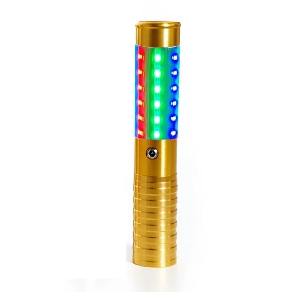 New Rechargeable Bottle Service Light Aluminium Metal Handheld LED Strobe Baton Bottle Service Sparklers Wedding
