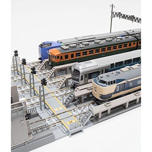 TOMYTEC TOMIX N Gauge Rail Depot Extension 91017, Silver