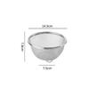 With Handle Soy Milk Filter Basket Fine Mesh Rice Colander Drain Basket Milk Tea Filter  Baking