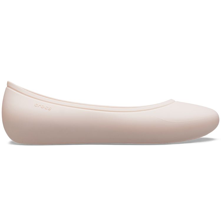 Crocs PU Casual Versatile Womens Slip-On Shoes Quartz Pink Women slip-on shoes 209384-6UR