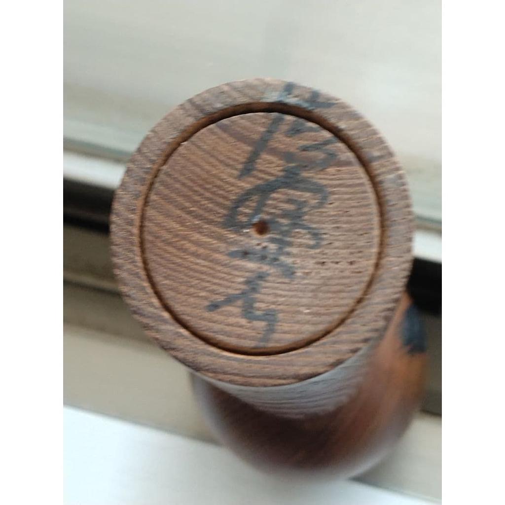 Handbemalte Kokeshi, beruhigender, sanfter Ausdruck, ca. 20 cm.
