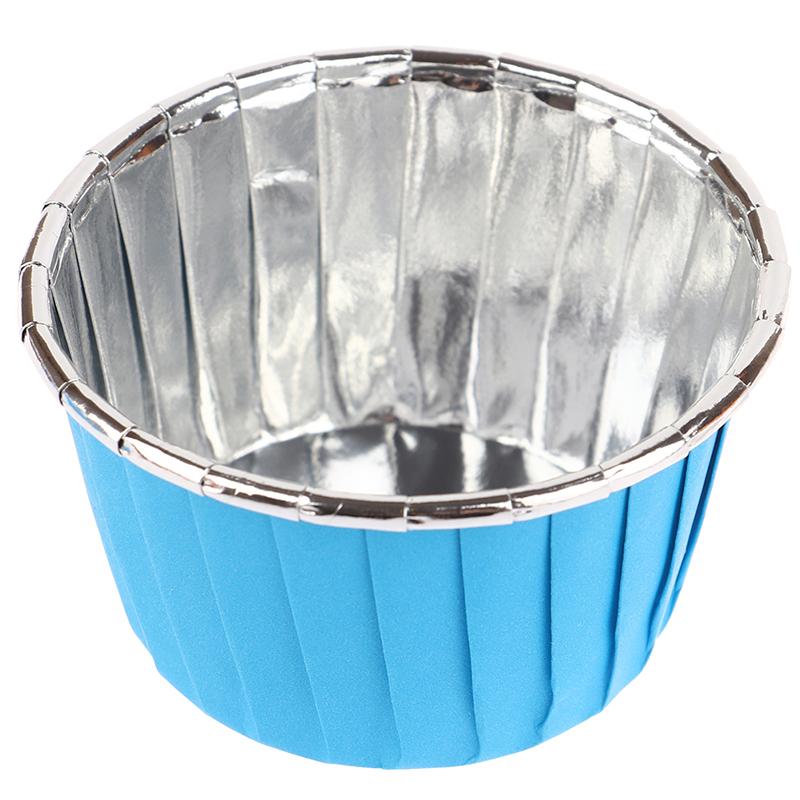 10 szt./zestaw Foremka do babeczek Foremka do pieczenia z pokrywkami Rolowane usta Papierowe foremki do muffinów