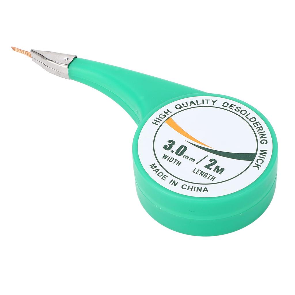 Solder Wick Braid with Flux Brass Desoldering Wicks Wire Removal Tool for PCB Cleaning and Repair