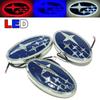 12V LED Kofferraum Logo Emblem Abzeichen Licht 14x7.3cm Wasserdicht für Subaru Forester WRX STI Outback Impreza Legacy XV BRZ Tribeca etc.