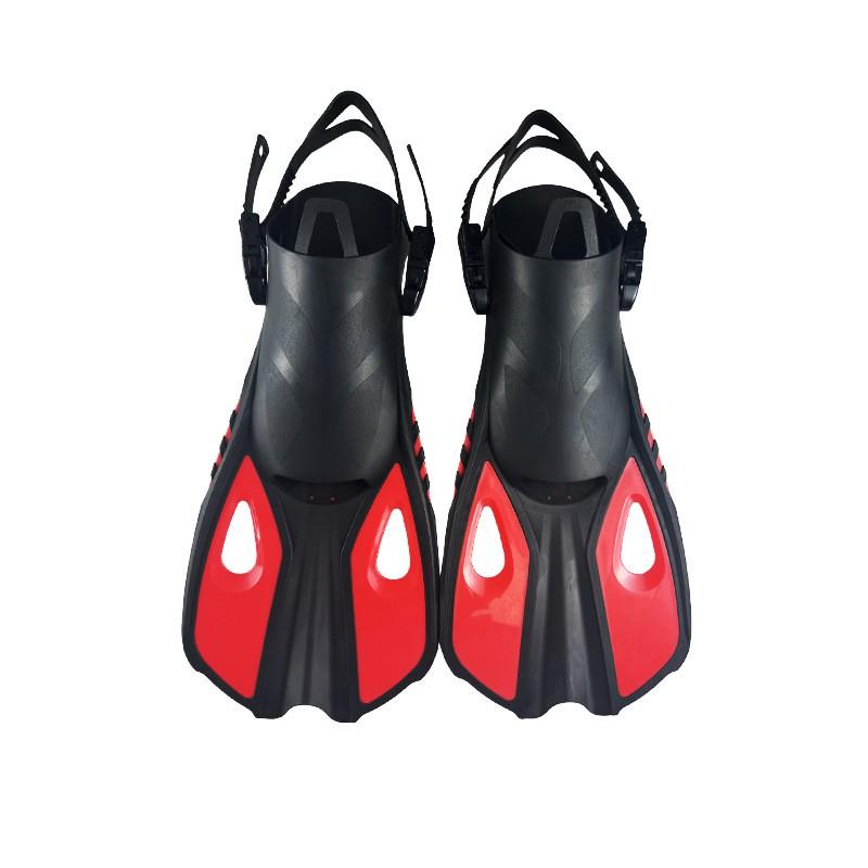 Adjustable Snorkeling Fins Adults Training Swim Flippers Outdoor Water Sports Gear