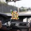 Animal Car Whimsical Hanging Pendant Delightful Acrylic Decor For Auto And Home