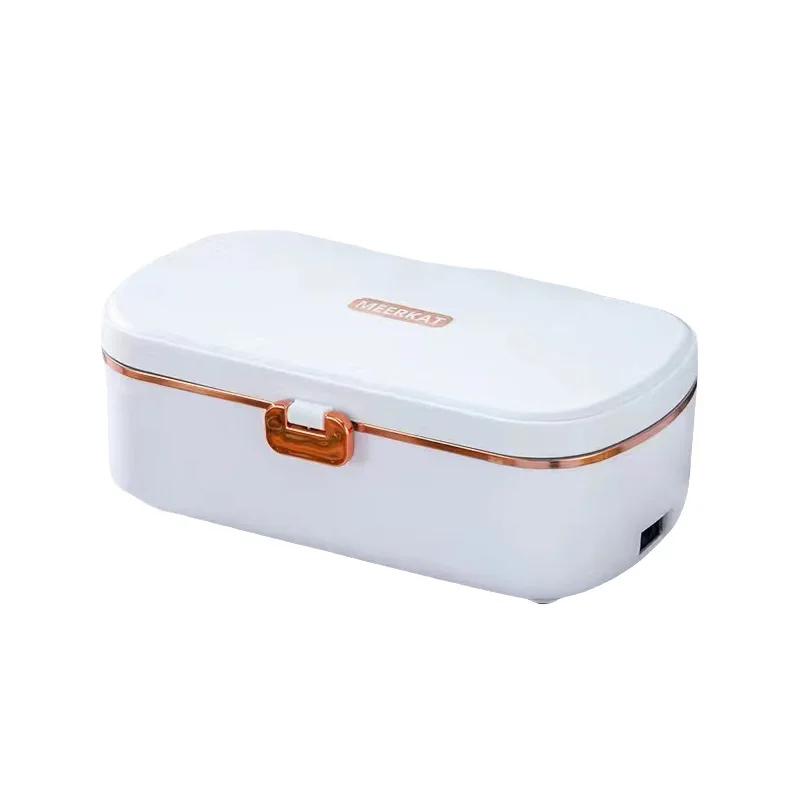 Ohřívací bento box bez vody Ohřívač jídla z nerezové oceli Přenosné elektrické obědové boxy, Termální obědové boxy do kanceláře