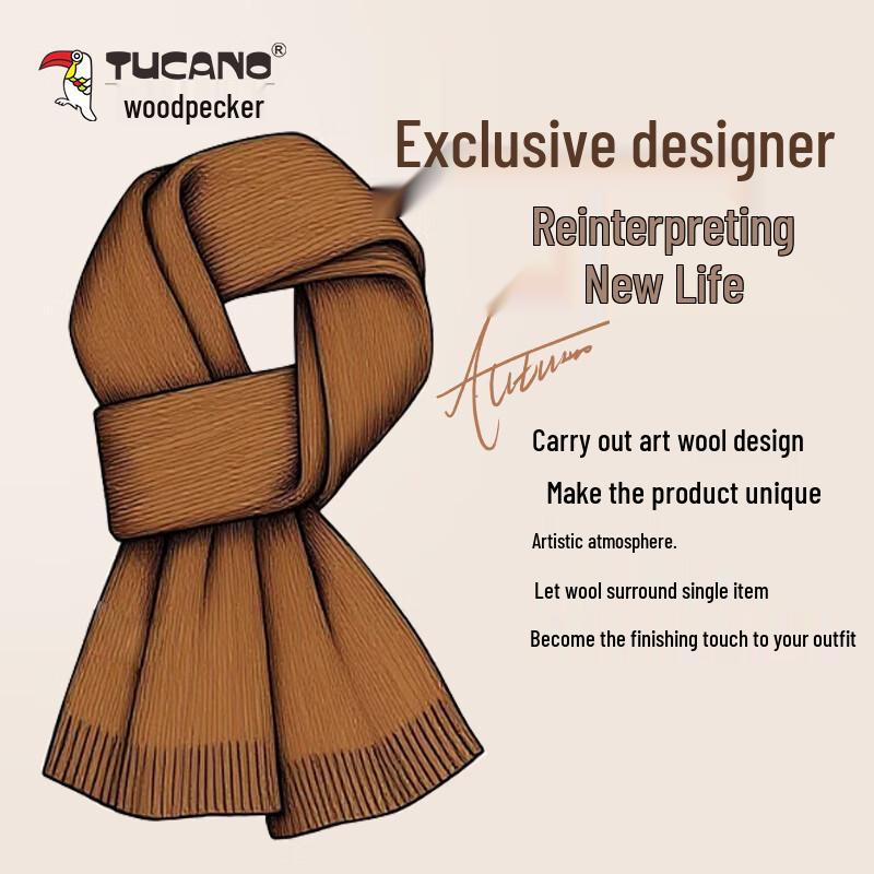 TUCANO Women's Warm Acrylic Scarf