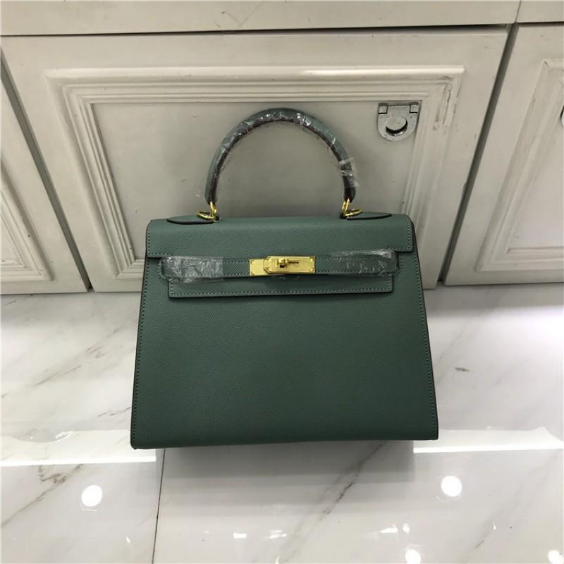 Classic Handbag Women - Genuine Leather Crossbody Top Handle Medium Size Fashion Shoulder Bag