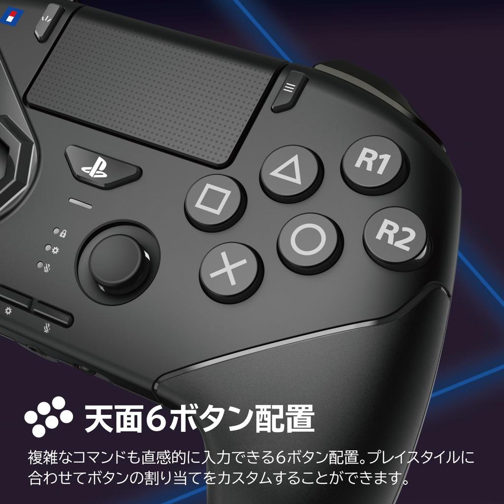 Update HORI Fighting Commander OCTA Pro Licensed [Latest Applied] Top-Mounted 6-Button SPF-040 [SONY Product]