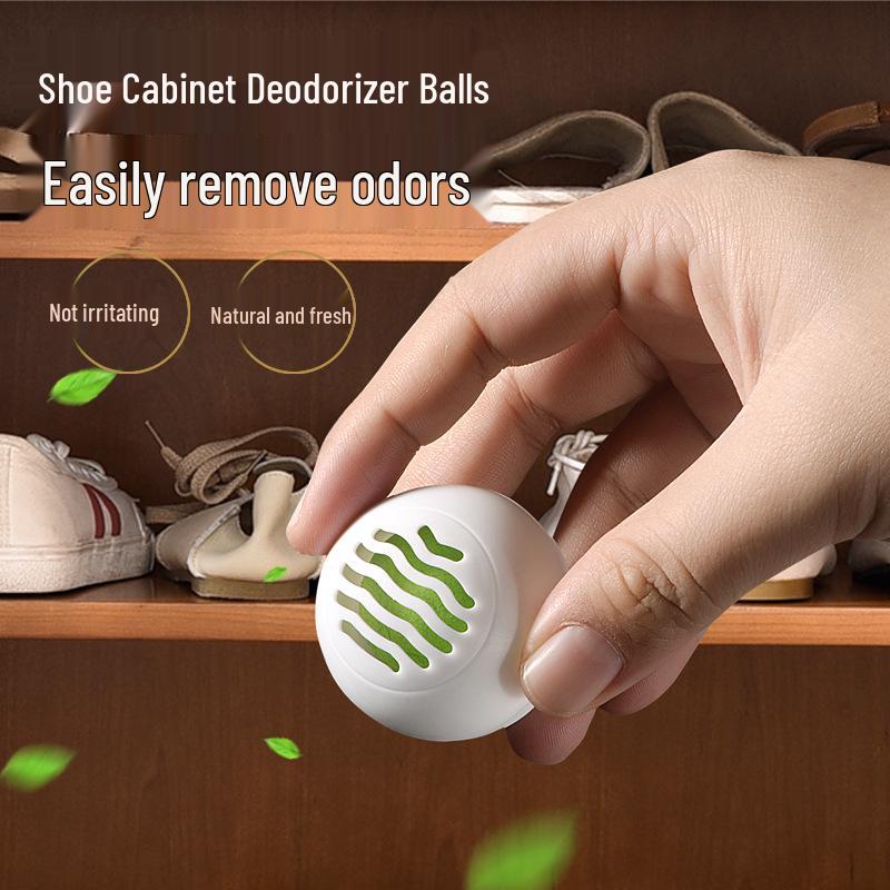 Portable Mini Deodorizing Ball for Shoes, Cabinets, and Wardrobes