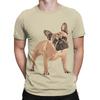 French Bulldog Dog Dogs Animals Art Paint Draw Design Funny 100 Cotton TShirt French Bulldog Tops Tees For Unisex