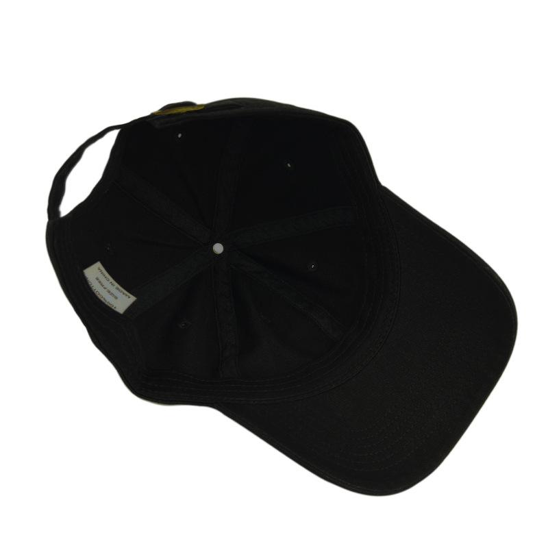 New Soft Top High Quality Washing Baseball Cap Korean Version Solid Color Breathable Sun Protection Cap High-end Old Baseball Cap