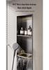 304 Stainless Steel Recessed Bathroom TV Niche - Custom Metal Finish Inset Storage Shelf