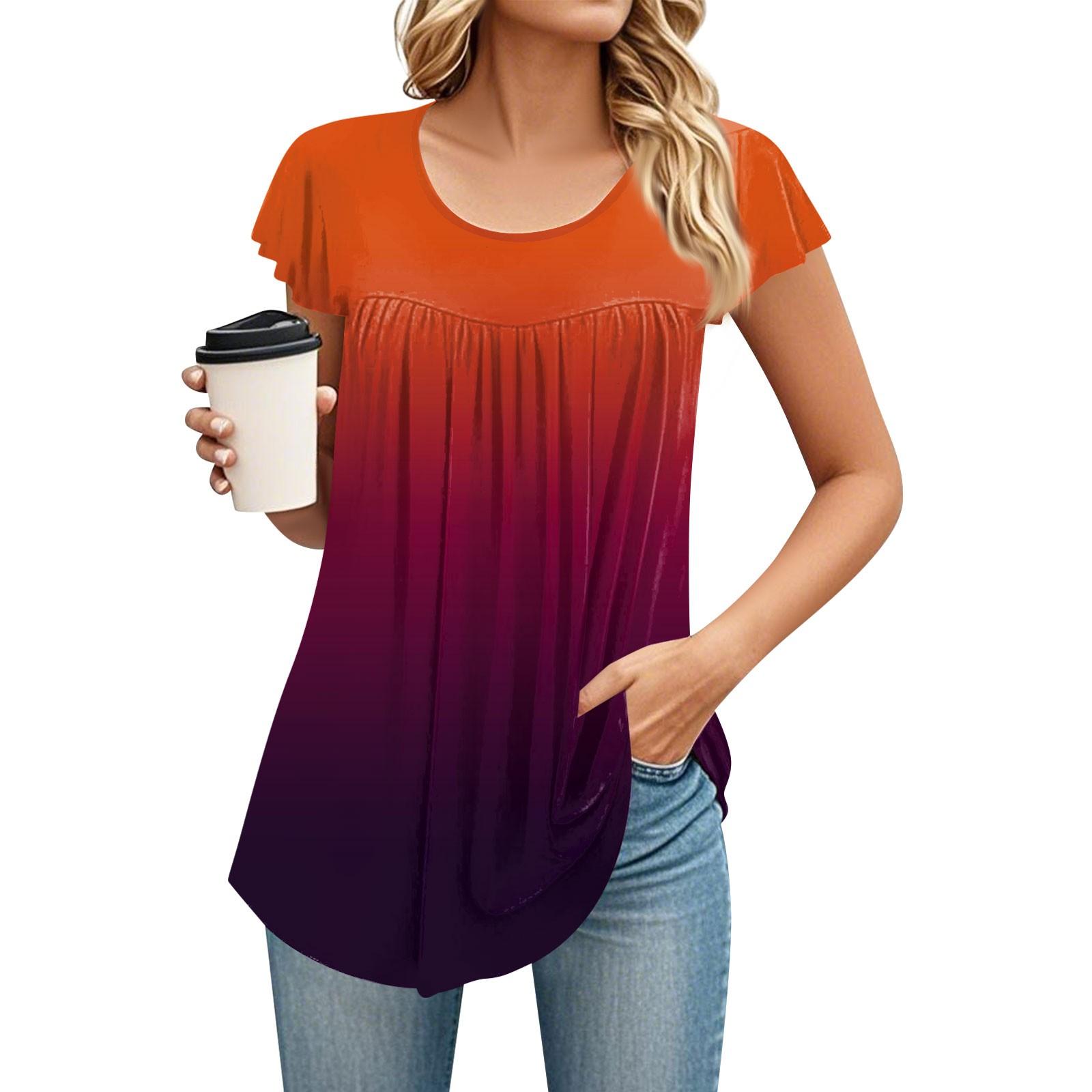 

Женская футболка средней длины с круглым вырезом и коротким рукавом, свободная повседневная футболка с коротким рукавом, топ XL
