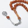 Imitation Beeswax Prayer Hand String 10mm Acrylic Beads Rosary Bracelet Wrist Bracelet  Daily Use