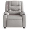 VidaXL Fauteuil de massage inclinable gris nuage tissu 4019935