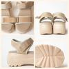 WEGO Platform Size Type Platform Thick Comfortable for and Beach Perfect for and Women's Sandals, White, L, A, Sandals, Sole, Street, Sports, Casual,