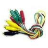 Teishin Electric Test with Alligator Clips On Both 5 of Leads, 0.3SQ, Medium-Sized Ends, Colors/Set 5, 560mm, TLA-7