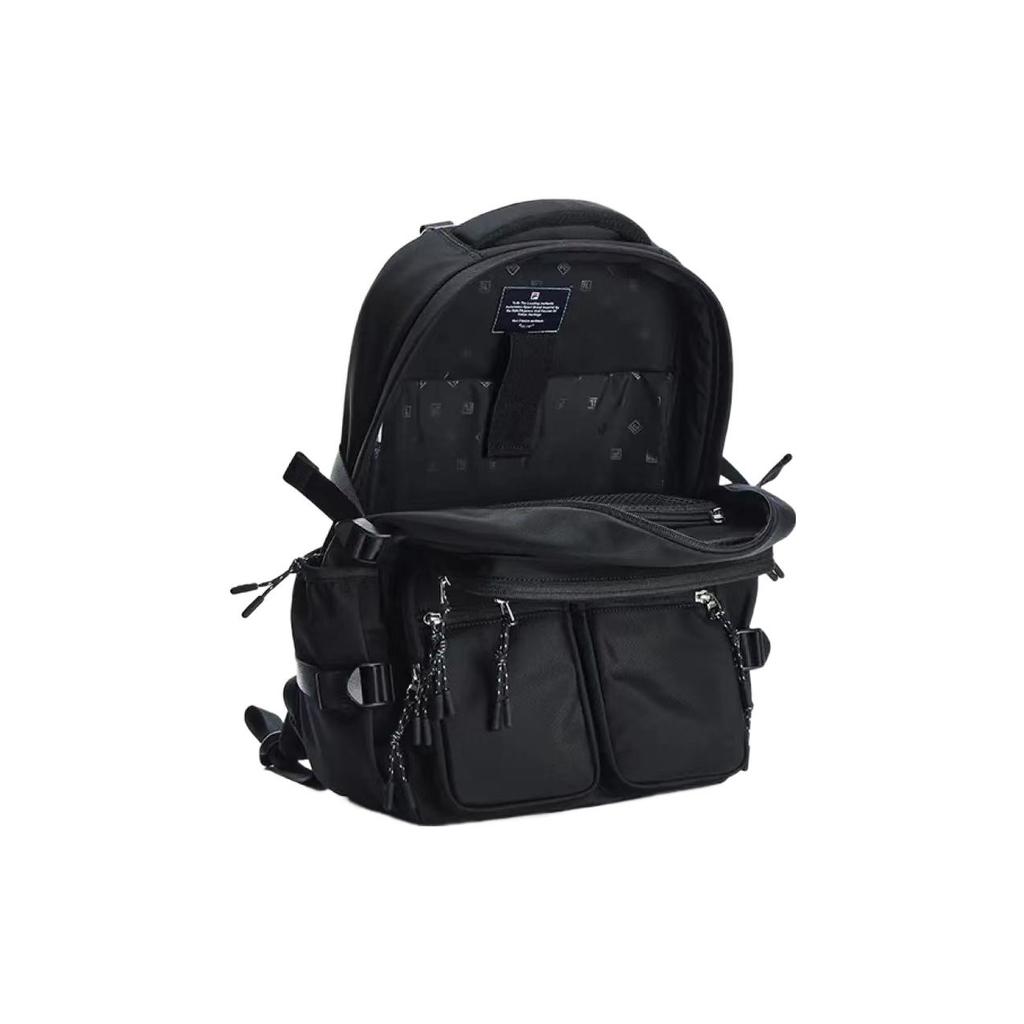New FILA Fabric Laptop Backpack Regular Unisex Jet Black F13W329170FBK