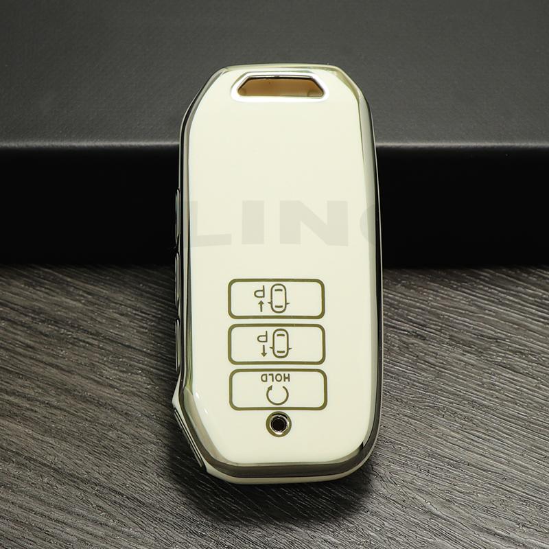 Car Remote Key Case Cover 7 Buttons TPU Key Case Cover for Kia Sorento MQ4 2020 2021 2022 EV6 K8 V6 for Kia Sportage 2023 Shell