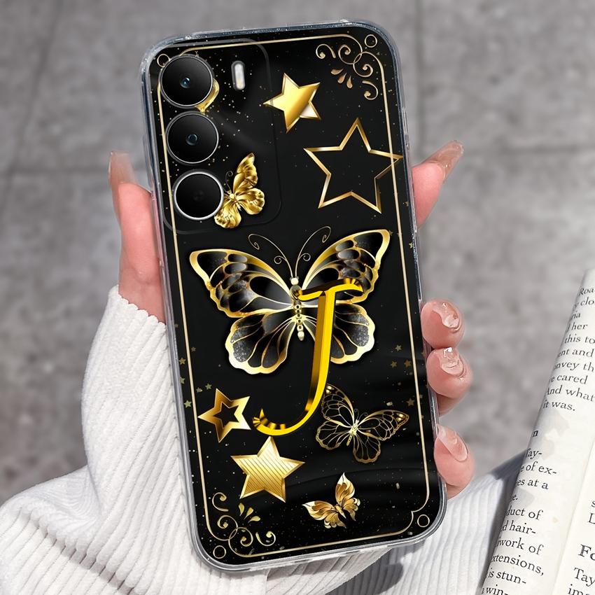 For Realme C71 C67 C65 C63 C61 C55 C53 C35 C85 Pro C75 C75x Phone Case Pretty Love Heart Letters Soft Housing Transparent TPU Silicone Anti Drop Shell