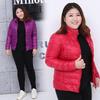 Women Autumn Winter Warm White Duck Down Coat Plus Size Lightweight Slim Short Thin Down Jacket