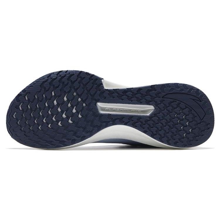 Anta Comfortable Mesh Slip-Resistant Durable Low-Top Running Shoes Men Sneakers White Gray 112335585-3