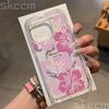 Flower Hibiscus Floral Case For Samsung Galaxy S25 Ultra S24 FE S23 S22 S21 S20 Plus A55 Magsafe Magnetic Wireless Charge Cover