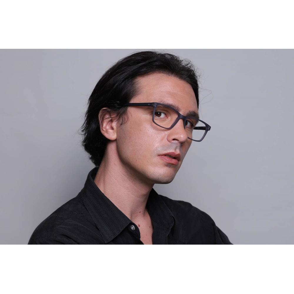 Full Rim Square Grey Smartbuy Collection Kaya A84a Fashion Unisex Eyeglasses