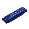 Blues Harps Mouth Organ 10 Holes 20 Tones Harmonica for Beginners, Professionals
