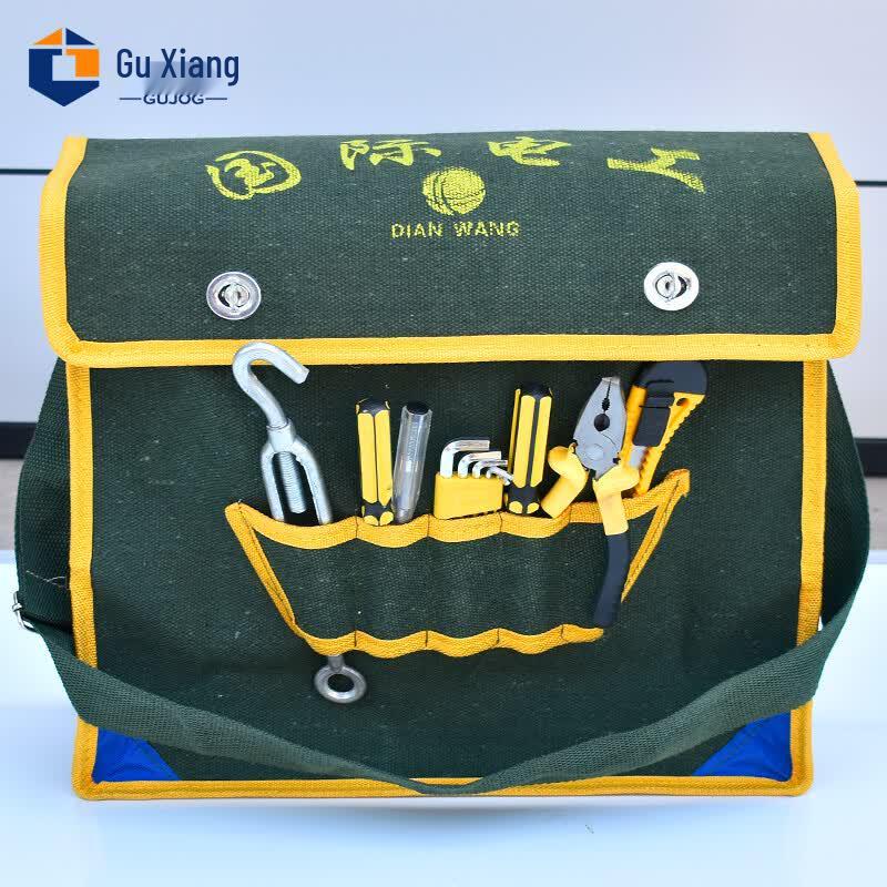 Heavy-Duty Canvas Multi-functional Tool Bag