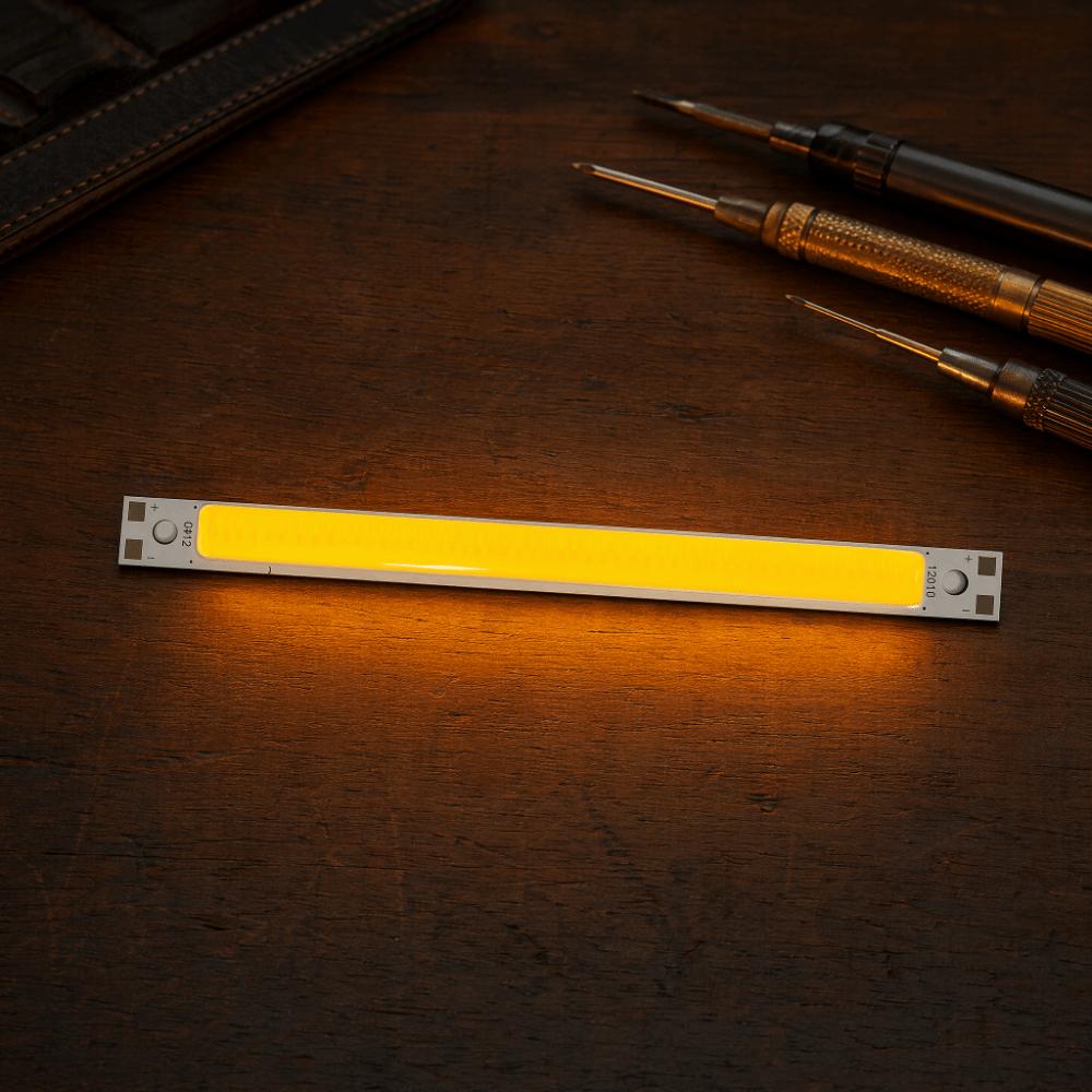 3PCS 12‑14V LED Light Chip Panel 10W COB LED Strip Lights Easy COB LED Panel Light  Home Reading