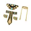5x Womens Egyptian Costume Accessories Belt Headband for Theme Parties