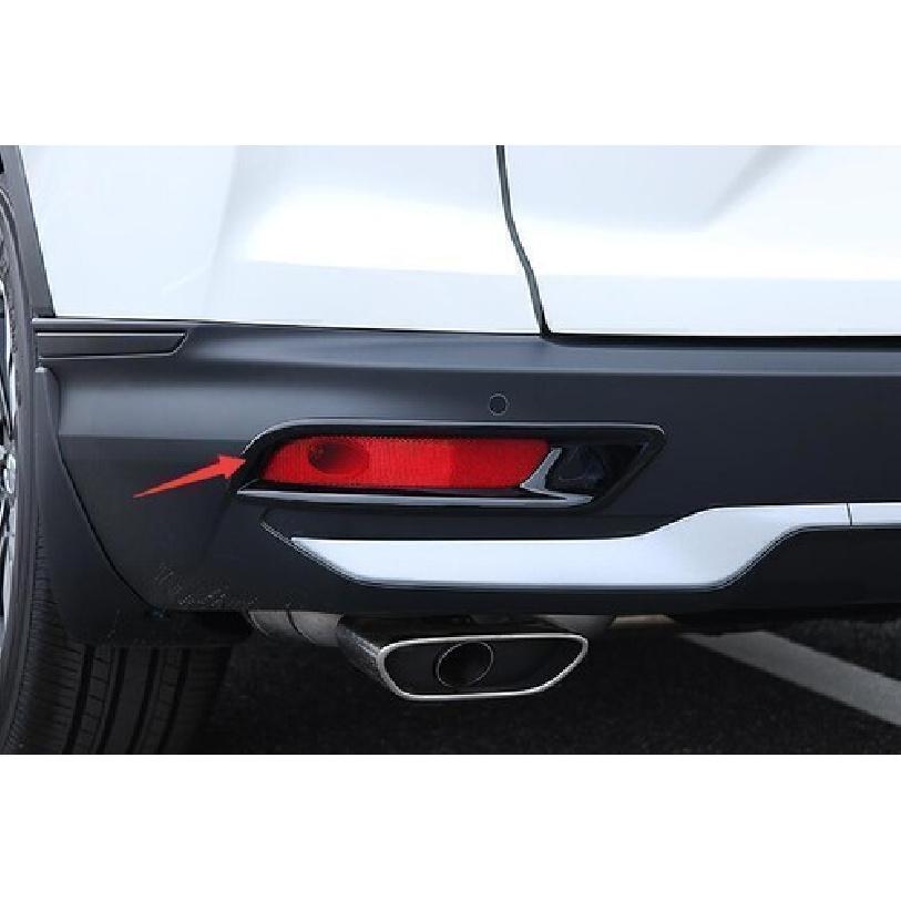 Fit For Honda CRV CR-V - Gloss Black Rear Fog Light Eyelid Molding Frame