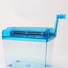 Mini Hand Shredder Desktop Paper Trimmer devices Transparent Plastic Window Bin Suitable for Christmas Birthday Gift