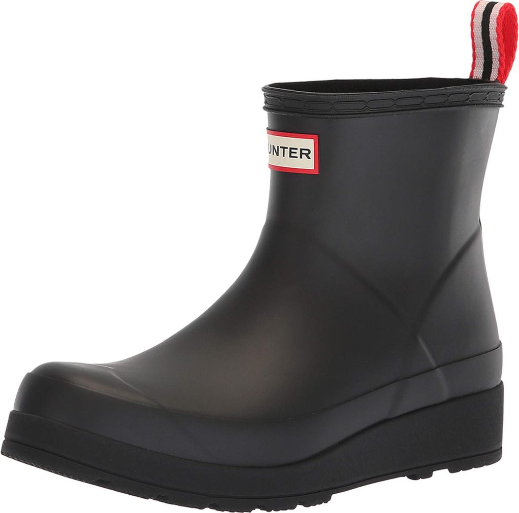 Hunter Original Play Short Rain Size 24cm Boots, Boots, Women's, WFS2020RMA-BLK-5, Black,