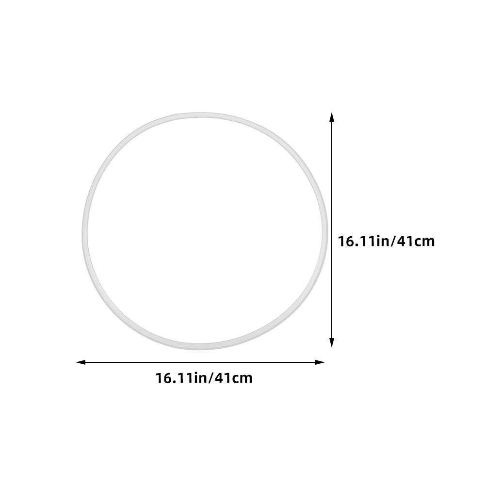 Rubber Base Ring for Bar Stool Legs Non Slip Floor Protector Pad Barstool Leg Protector Ring for Hardwood Floors White