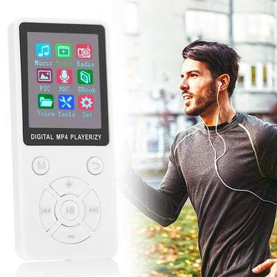 Mini LCD Screen MP4 Media Player Support 32G TF Card Ultra Thin Mp4 Player with FM E Book