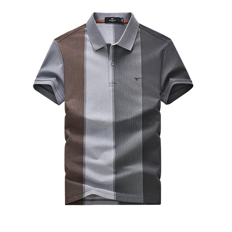 Septwolves Men s Ice Cool Silk Cotton Polo T-Shirt 175/92A